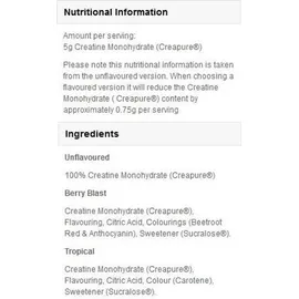 MYPROTEIN Creapure Neutral Pulver 500 g
