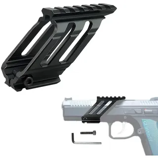 FIRECLUB Optik Universal Weaver Picatinny Pistolenhalterung für Zielfernrohr Red Dot Mount Taschenlampe