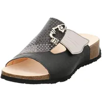 THINK! Damen Mizzi Lederfutter Slipper, Schwarz Kombi 0090, 39