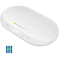 VEVOR Babywaage Digital Stillwaage Säuglingswaage 40kg Bluetooth Tare Auto-Hold