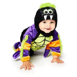 Mini Halloween Spinne Kinderkostüm - Baby-3-6-Monate