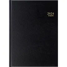 Brepols Buchkalender ́BREMAX 001' 2021, schwarz