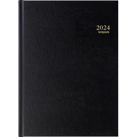 Brepols Buchkalender ́BREMAX 001' 2021, schwarz