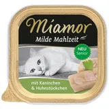 Miamor Milde Mahlzeit Senior Geflügel Pur & Rehwild 32 x 100 g