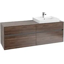 Villeroy & Boch Collaro Waschtischunterschrank C02300VH 160x54,8x50cm, Waschtisch rechts, Arizona Oak