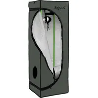 Zelsius - Grow Tent 40 X 40 X 120 Cm Grau/schwarz Pflanzenzucht Indoor