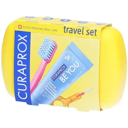 Curaprox Travel Set gelb