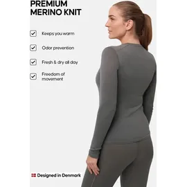 Danish Endurance Baselayer-Set Merino Baselayer in grau S