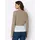 Inspirationen Bolero INSPIRATIONEN, Damen, Gr. 48, beige (sesam), 100% Baumwolle, unifarben, Strickjacken Bolero
