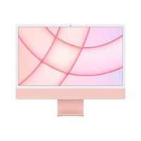 Apple iMac 24" All-In-One Desktop PC System (Mitte 2021), M1, 8GB RAM, SSD 256GB, M1 8-core GPU, macOS Big Sur, INT KB, Pink