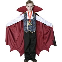 Spooktacular Creations Vampir-Kostüm für Kinder, für Jungen, kaltes Silber, Größe S (5 7 Jahre)