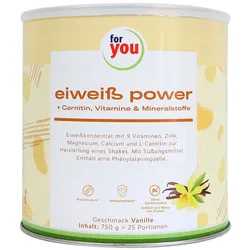 For You Eiweiss Power Vanille