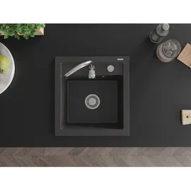 Mexen Vito 520 x 490 mm Schwarz gesprenkelt