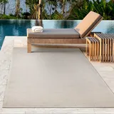 The CarPET - He Carpet Toulouse - In- Und Outdoor Teppich Für Wohnzimmer Und Küche - Pflegeleicht, Creme, 160 X 220 Cm