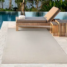 The CarPET - He Carpet Toulouse - In- Und Outdoor Teppich Für Wohnzimmer Und Küche - Pflegeleicht, Creme, 160 X 220 Cm