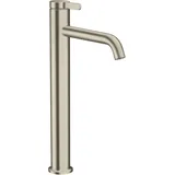 Hansgrohe Axor One 260 mit Hebelgriff und Ablaufgarnitur, brushed nickel