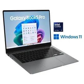 Samsung Galaxy Book5 Pro 14'' CoreTM Ultra 5 226V 16 GB RAM 512 GB SSD Win 11 Grau
