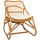 vidaXL Rattanstuhl Leinen 73 x 50 x 78 cm hellbraun