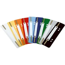 SOENNECKEN Heftstreifen 3176 kurz Kunststoffdeckl. gr 25 St./Pack.