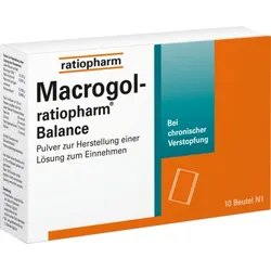 Macrogol-ratiopharm Balance 10 St Pulver zur Herstellung einer Lösung zum Einnehmen