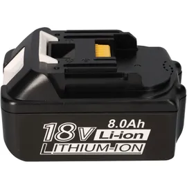 Makita 18V Akku passend für Makita Akku 18V 8Ah BL1860 BL1850 BL1850B BL1860 BL1860B BL1840B BL1840 BL1830 BL1835 BL1845 194204-5 LXT-400