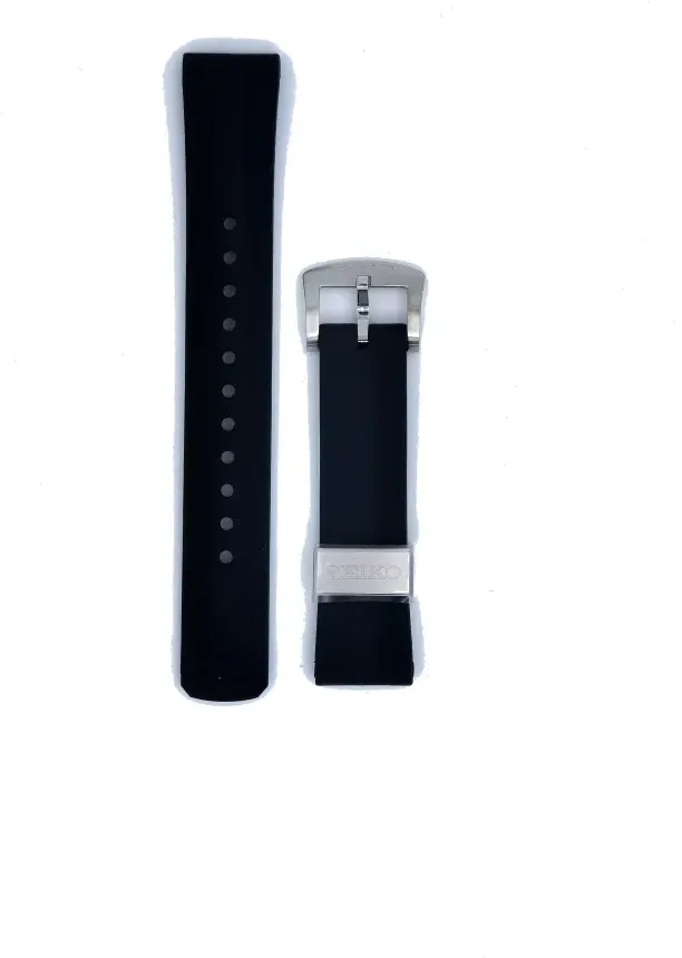 Seiko Kautschuk/Silikon/Kautschuk Kautschukarmband THE MODERN RE-INTERPRETATION SPB147J1 20mm R03E011J0" - schwarz