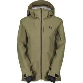 Scott Damen Vertic Ripstop 3L Jacke (Größe S, oliv)