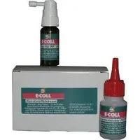 E-COLL Kunststoff-Klebeset 20g Kleber / 15ml Primer