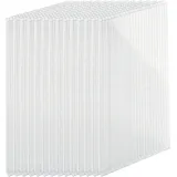 Relaxdays Doppelstegplatten Set, 4mm, für Gewächshaus, HB: 121x60,5 cm, Polycarbonat, transparent