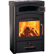 Austroflamm Kaminofen | Pallas Back | Stahlmantel | 9kW