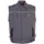 Planam Weste Canvas 320 grau/schwarz