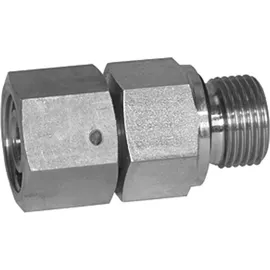 Riegler Einstellbare gerade Einschraubverschr. Dichtkegel, G1/4, ES Ã ̃10mm
