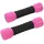 HMS Kurzhantel Weiche Kurzhantel 2 x 1 kg schwarz/pink