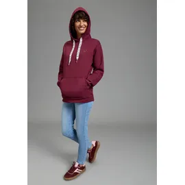 delmao Kapuzensweatshirt rot 44/46