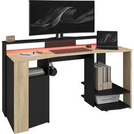 Parisot Schreibtisch Meta 1 schwarz