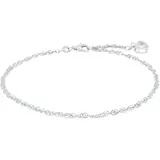 Amor Fußkette Fußketten Weiss Damen