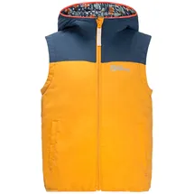 Jack Wolfskin Villi Weste - Orange Pop - 104 cm