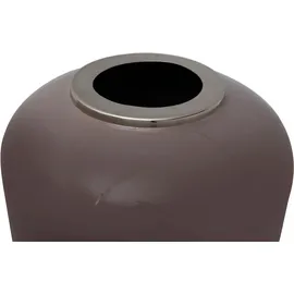 Kayoom Bodenvase Art Deco silberfarben),