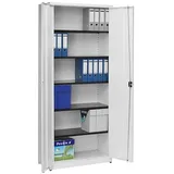 Mauser Metallschrank entero BF4/22 STG 9010/9010 reinweiß 95,0 x 42,0 x 220,0 cm, aufgebaut, 1 St.