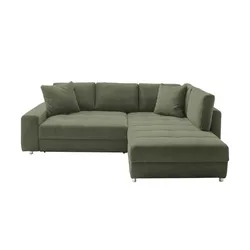 bobb Ecksofa ¦ grün ¦ Maße (cm): B: 265 H: 84 T: 215