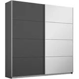 Rauch Subito Schwebetürenschrank 181 x 197 x 61 cm grau