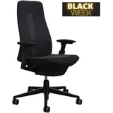 HAWORTH Fern Bürostuhl | Bis 150 kg | AKTION Komplettmodell | Black Edition