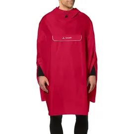 Vaude Valdipino Poncho Unisex Rot XL