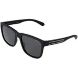 Polaroid PLD 2155/S Herren-Sonnenbrille Vollrand Eckig Kunststoff-Gestell, schwarz