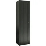 furn.design Mehrzweckschrank, Grün, Nachbildung, 4 Fächer, 50x197x43 cm, Waschküche, Mehrzweckschränke