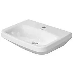 Duravit DuraStyle Handwaschbecken 07084500001 45 x 33,5 cm, weiss, wondergliss, ohne Überlauf