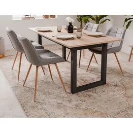 Finori Denver 160-200 x 75 x 90 cm anthrazit