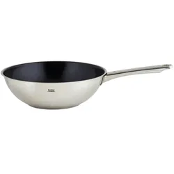 Silit Wok   Wuhan , silber , Edelstahl Ø: 28