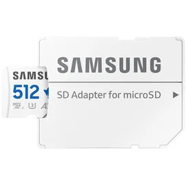 Samsung Sonic the HedgehogTM 512 GB 180 MB/s Lesen, 130 Schreiben, MicroSD mit SD-Adapter, Mehrfarbig