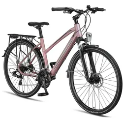 Licorne Bike Premium Touring Trekking Bike in 28 Zoll - Fahrrad für Jungen, Mädchen, Damen und Herren - 21 Gang-Schaltung - Mountainbike - Crossbike